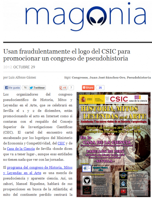 Misterios en la UNED y la Universidad de Sevilla
