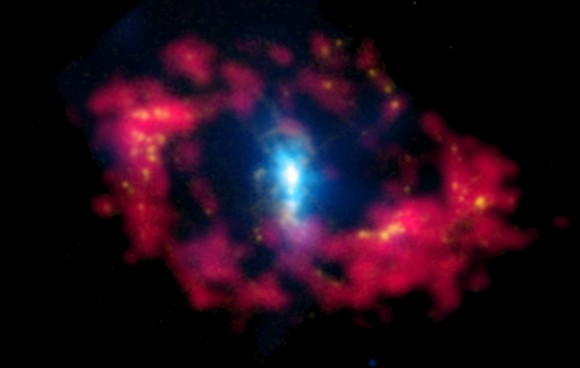 NGC 4151, "Ojo de Sauron" (foto: Chandra X-Ray Observatory)
